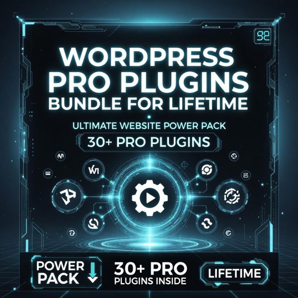 WordPress Pro Plugins Bundle for Lifetime – Ultimate Website Power Pack