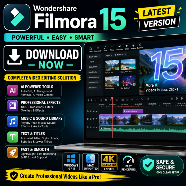 Filmora 15 download
